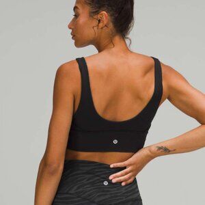 NWT Lululemon Align Reversible Bra Black / Le Tigre Camo Deep Coal Multi 8 RARE
